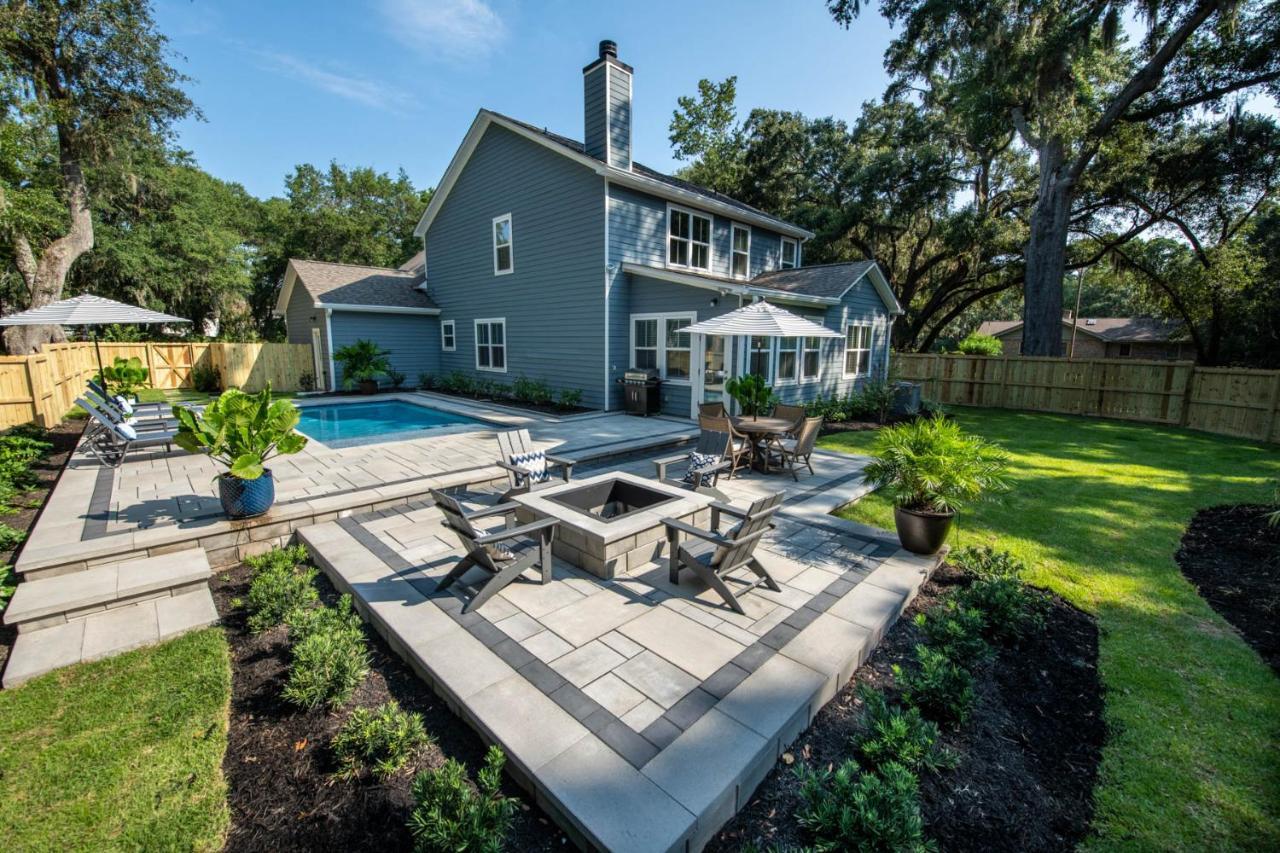 Luxury Beach House W/ Backyard Oasis. Heated Pool. Hilton Head Island Eksteriør billede